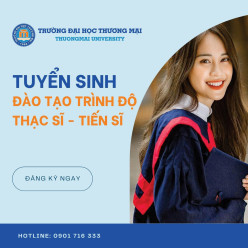 Hướng dẫn nộp hồ sơ tuyển sinh Thạc sĩ đợt tháng 10 năm 2023