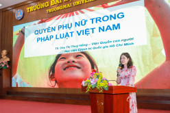 Chương trình Tập huấn kiến thức Pháp luật, kỹ năng tự vệ cho nữ đoàn viên, sinh viên Trường Đại học Thương mại