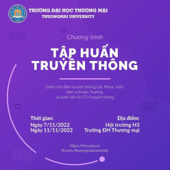 CHƯƠNG TRÌNH TẬP HUẤN TRUYỀN THÔNG