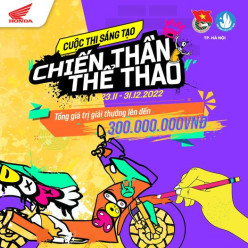 THỎA SỨC SÁNG TẠO “CHIẾN MÃ THỂ THAO” VỚI TỔNG GIÁ TRỊ GIẢI THƯỞNG LÊN ĐẾN 300.000.000 VNĐ