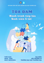 TỌA ĐÀM “ HÀNH TRÌNH TIẾP LỬA SINH VIÊN 5 TỐT”