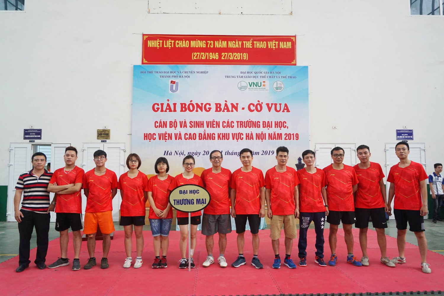 Giải bóng bàn - cờ vua cán bộ và sinh viên các trường đại học, học viện và cao đẳng khu vực Hà Nội