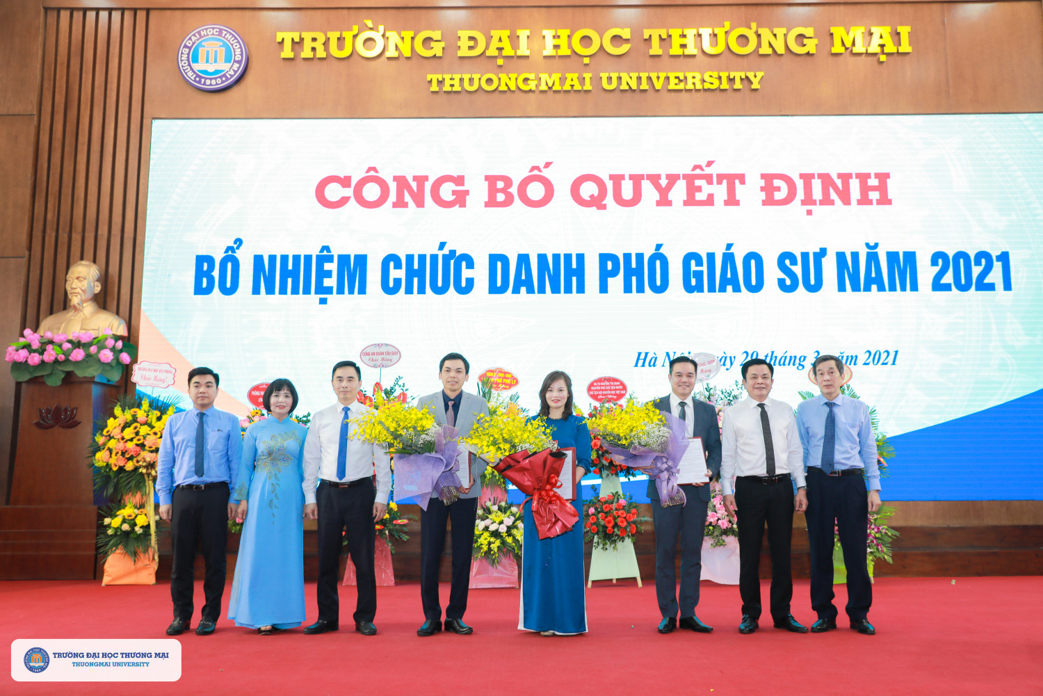 Lễ công bố Quyết định bổ nhiệm chức danh Phó Giáo sư năm 2020