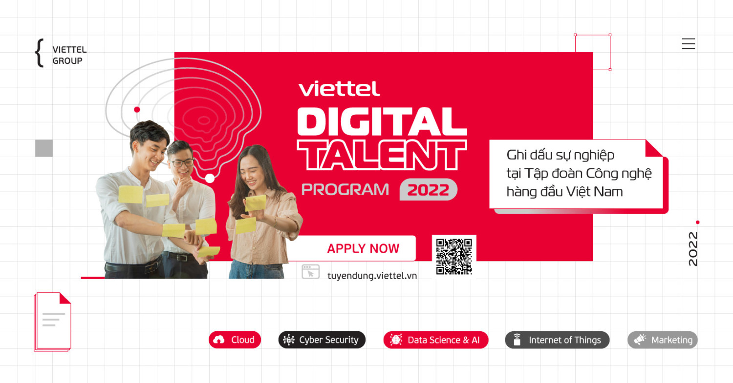 VIETTEL DIGITAL TALENT – CHƯƠNG TRÌNH TÀI NĂNG HOT NHẤT CỦA VIETTEL CHÍNH THỨC TRỞ LẠI