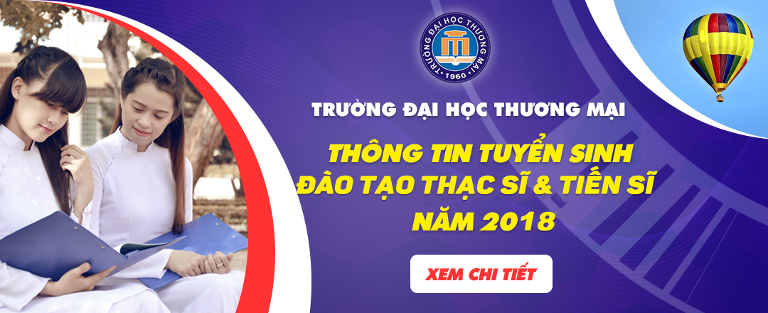 Thông báo tuyển sinh sau đại học đợt 1, tháng 3 năm 2018